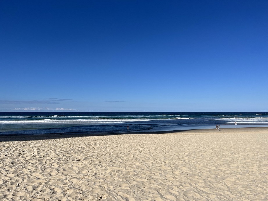 Surfers Paradise, Gold Coast, australské pláže, oceán, Jižní Pacifik, Austrálie