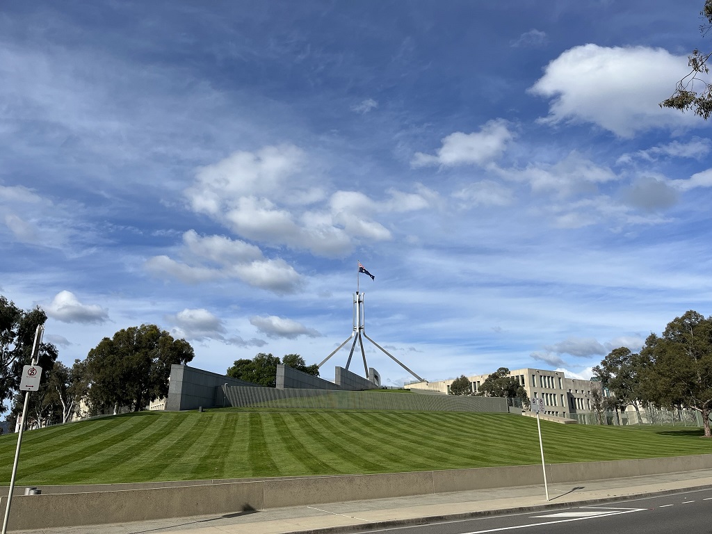 Australský federální parlament, Canberra, moderní architektura