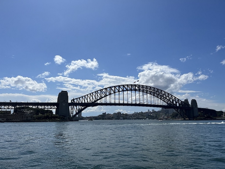 Sydney Harbour Bridge, most v Sydney, New South Wales, Austrálie